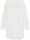 Toga long sleeve dress - White