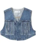 Toga cotton denim vest - Blue