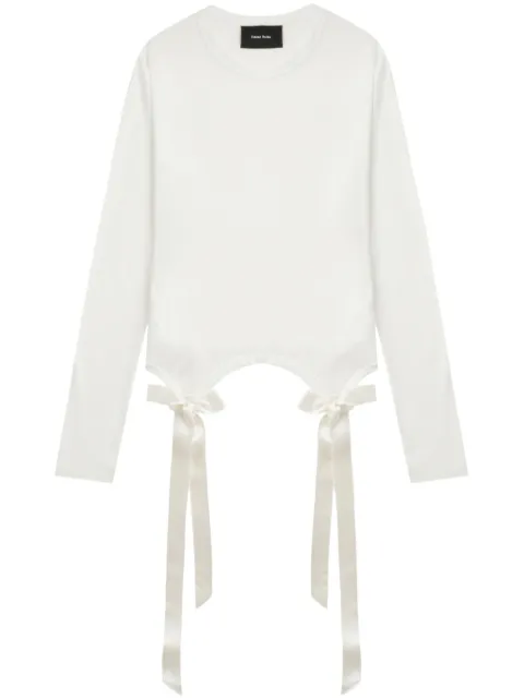 Simone Rocha bow-detail top