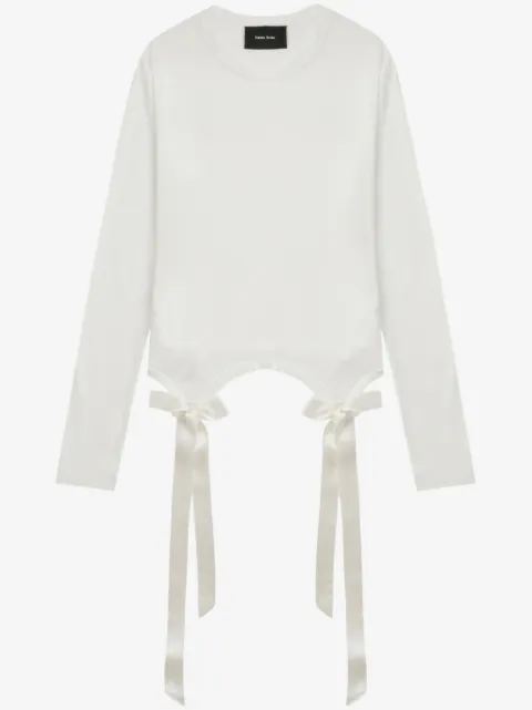 Simone Rocha bow-detail top