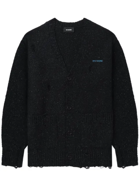 We11done lurex cardigan