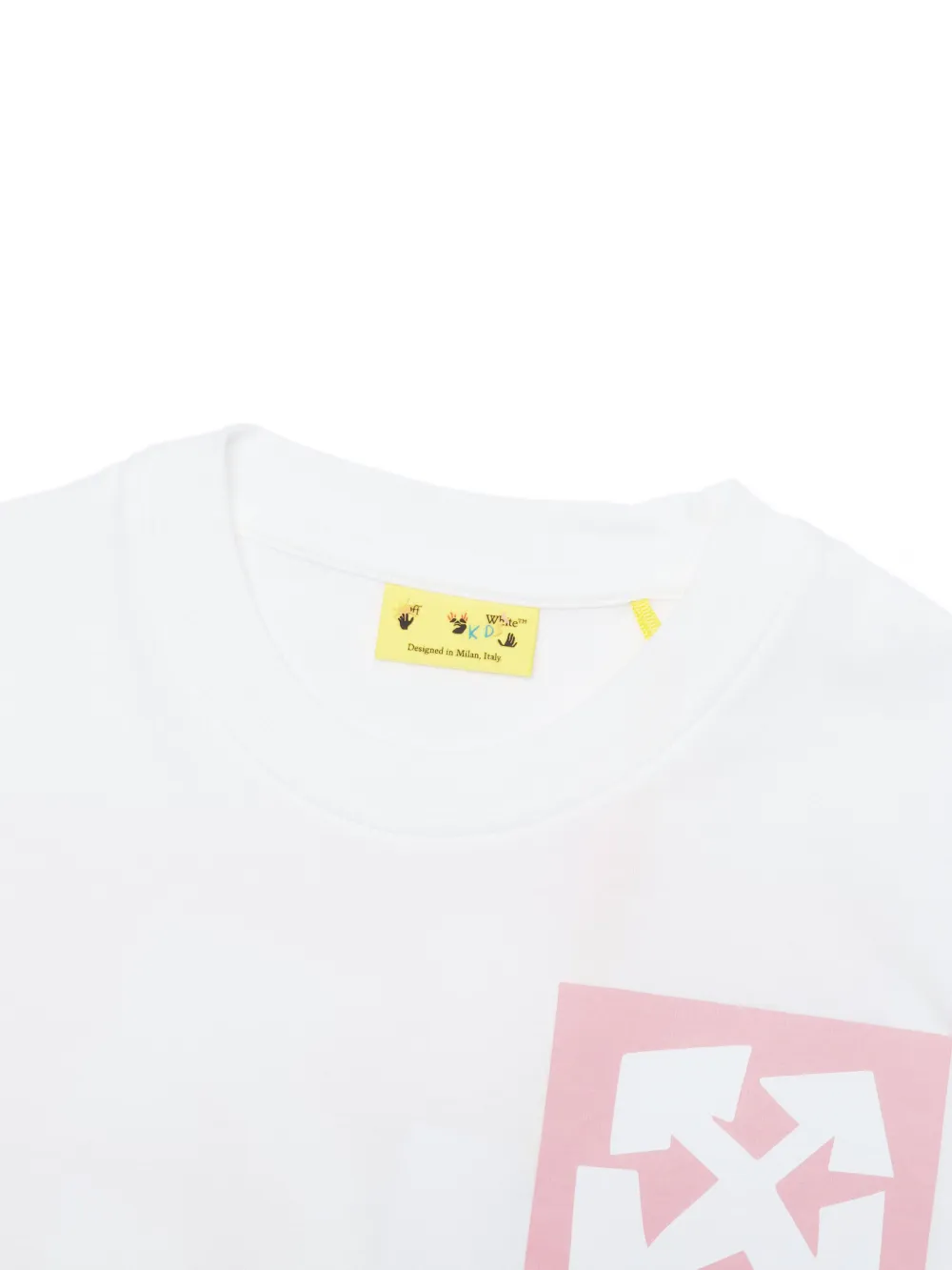 Off-White Kids T-shirt met Arrow-print Wit