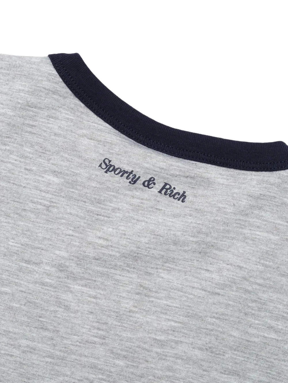 SPORTY & RICH KIDS Be Nice T-shirt Grijs