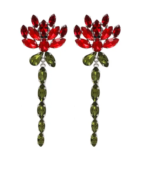 Simone Rocha crystal-embellished earrings 