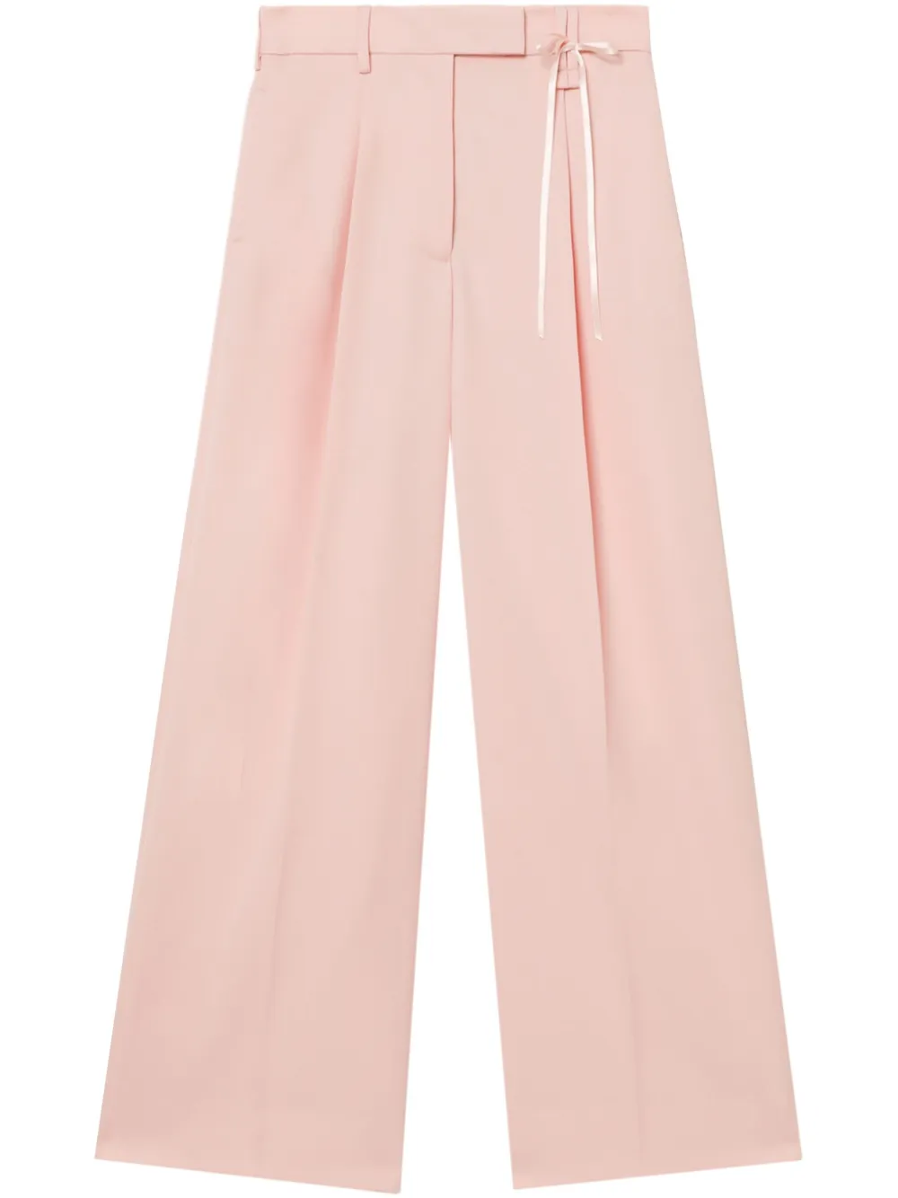 Simone Rocha Broek met wijde pijpen Roze