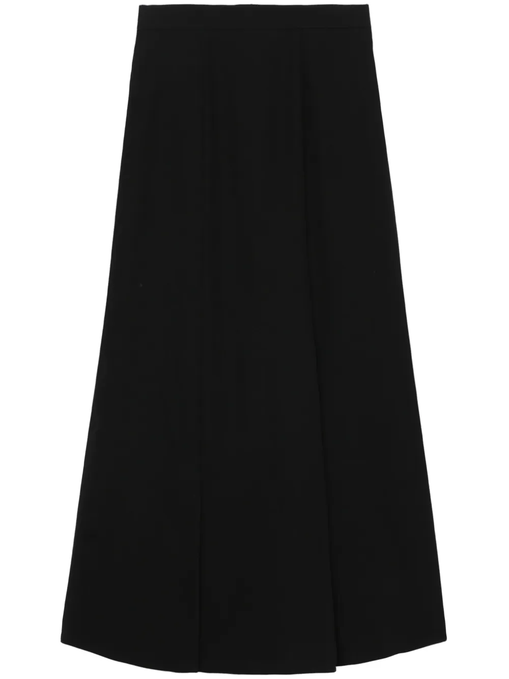 flared midi skirt