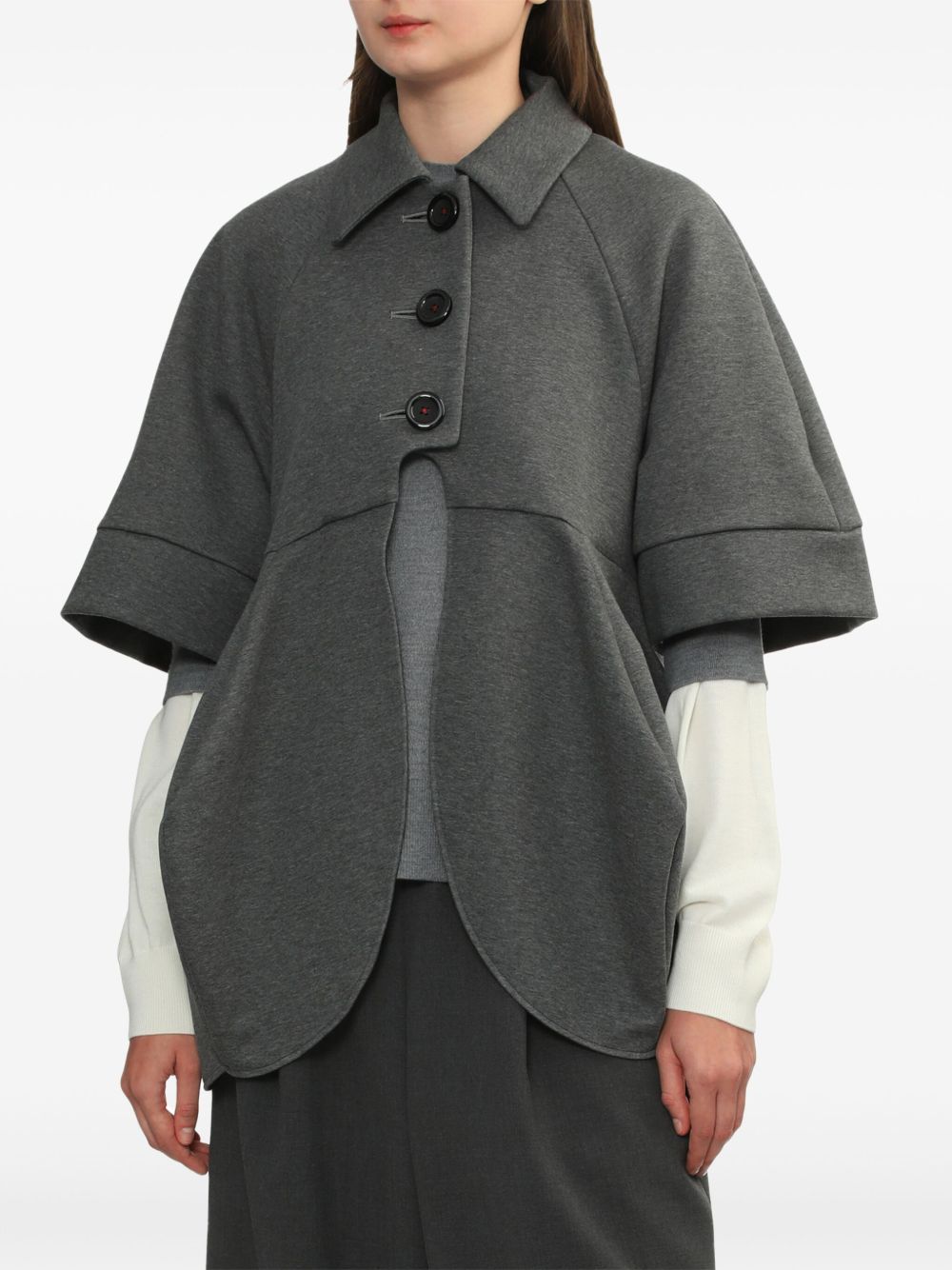 ENFÖLD ASYMMETRIC BLOUSE