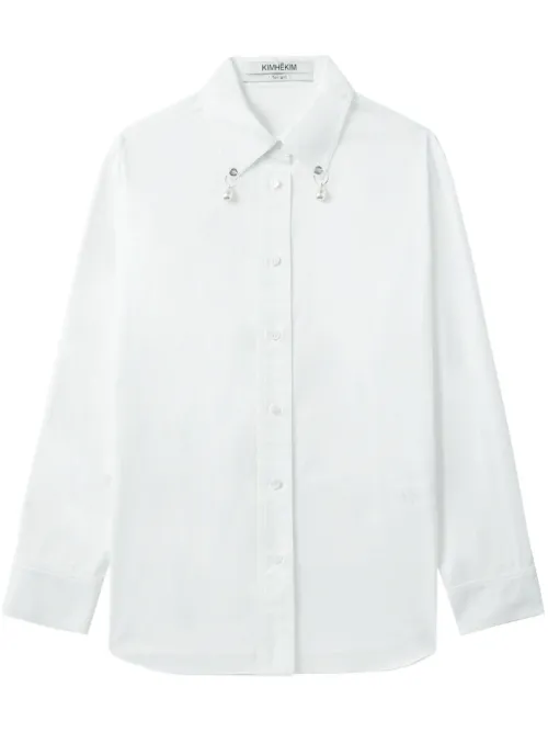 Kimhekim chemise en coton - Blanc - Kimhekim - Modalova