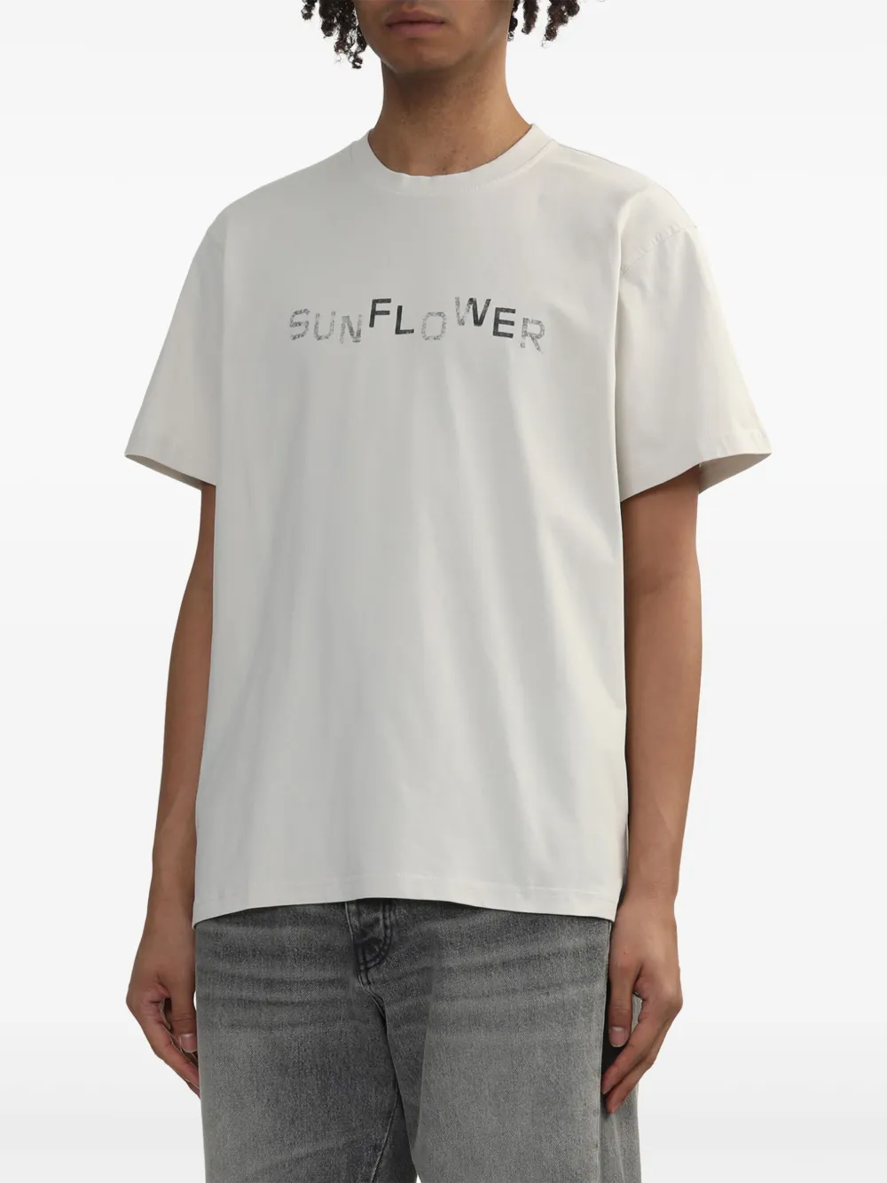 Sunflower Easy Logo T-shirt In 灰色