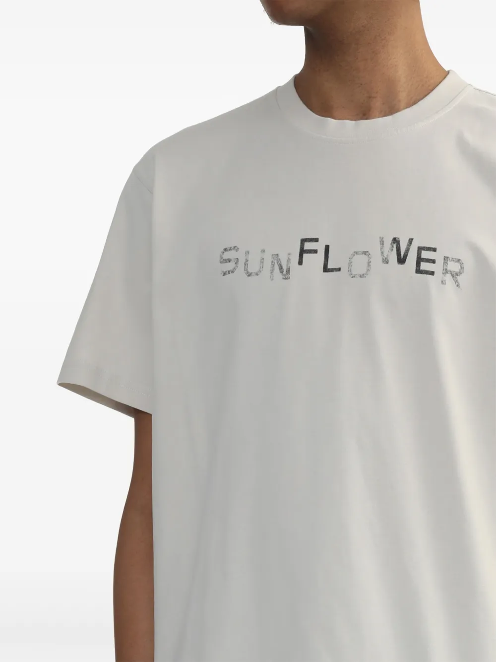 Sunflower Easy Logo T-shirt In 灰色