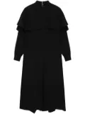 Enföld long sleeve dress - Black