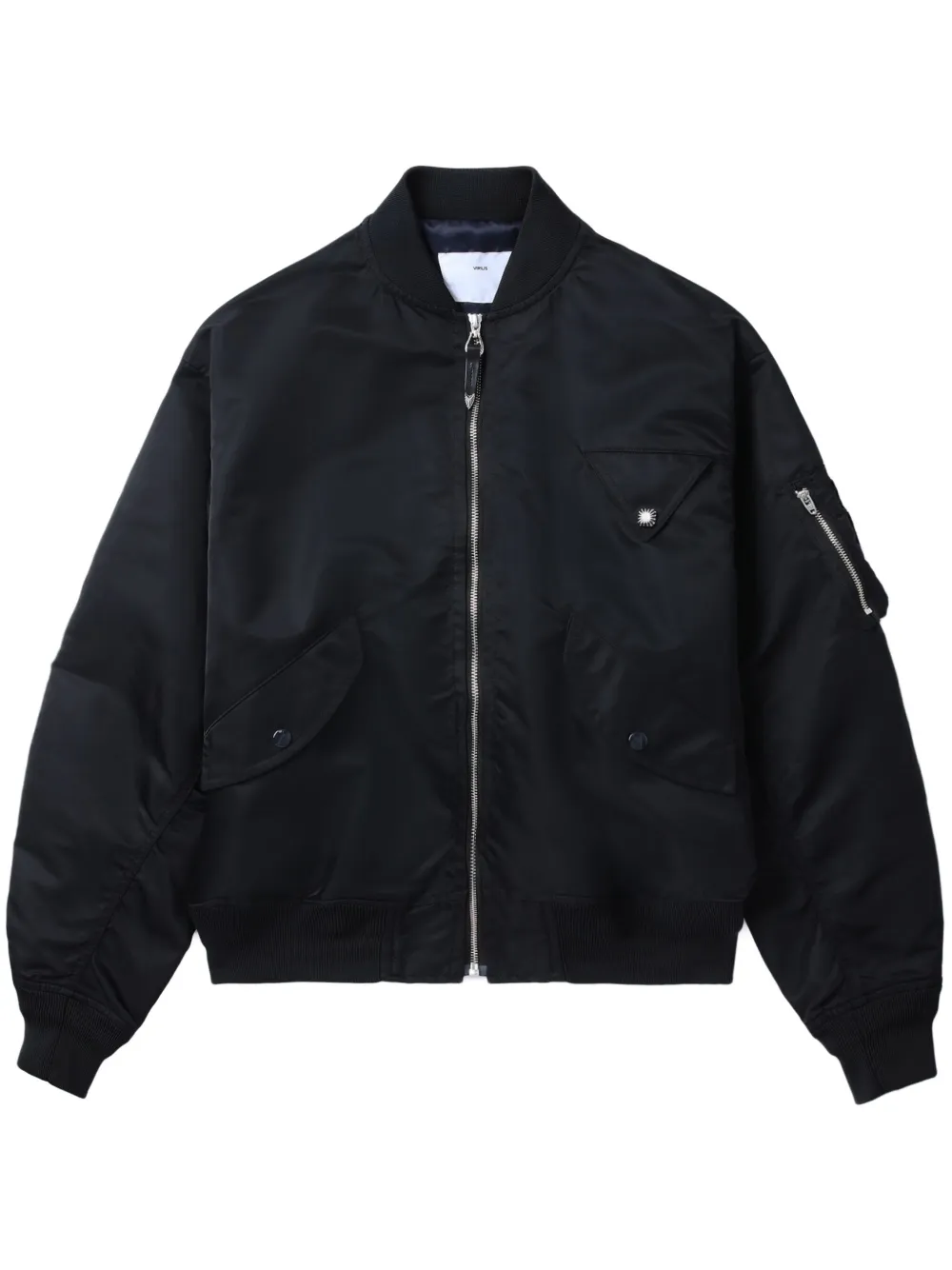 zip-up bomber jacket