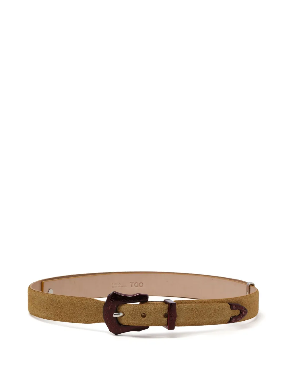 Toga suede belt