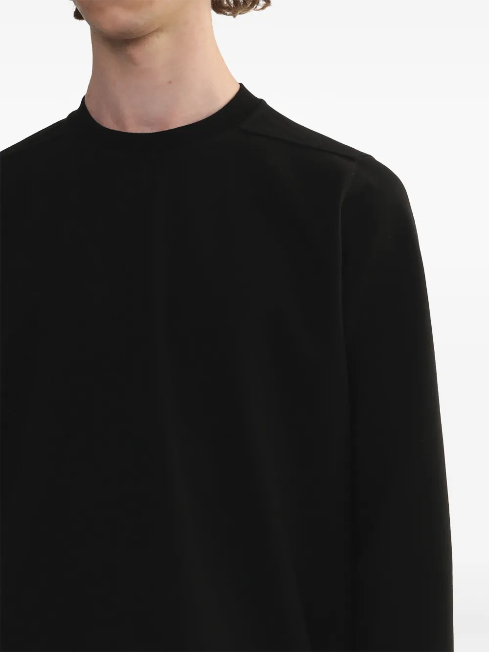 Rick Owens Tommy Sweatshirt In Black