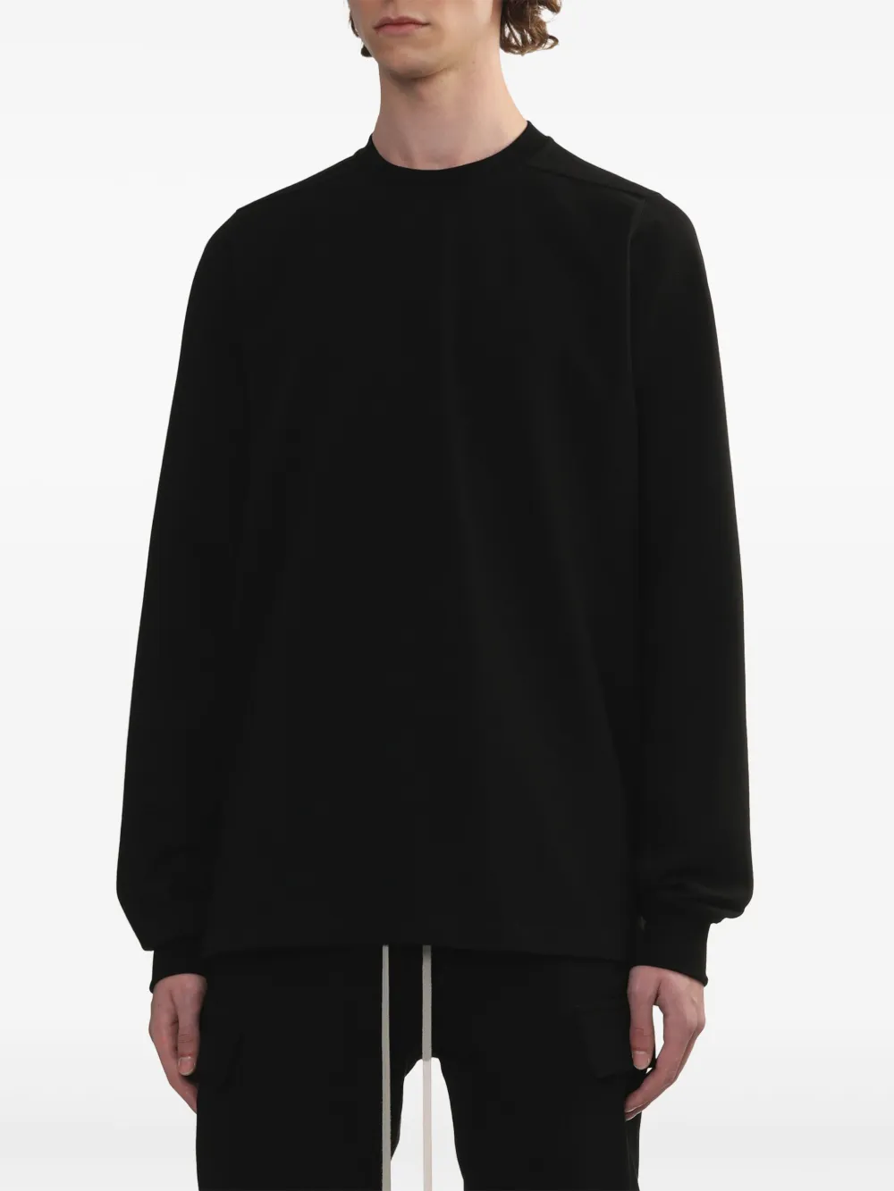 Rick Owens Tommy Sweatshirt In Black