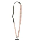 Toga floral-appliqué leather phone strap - Neutrals