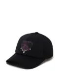 We11done stud-embellished cap - Black