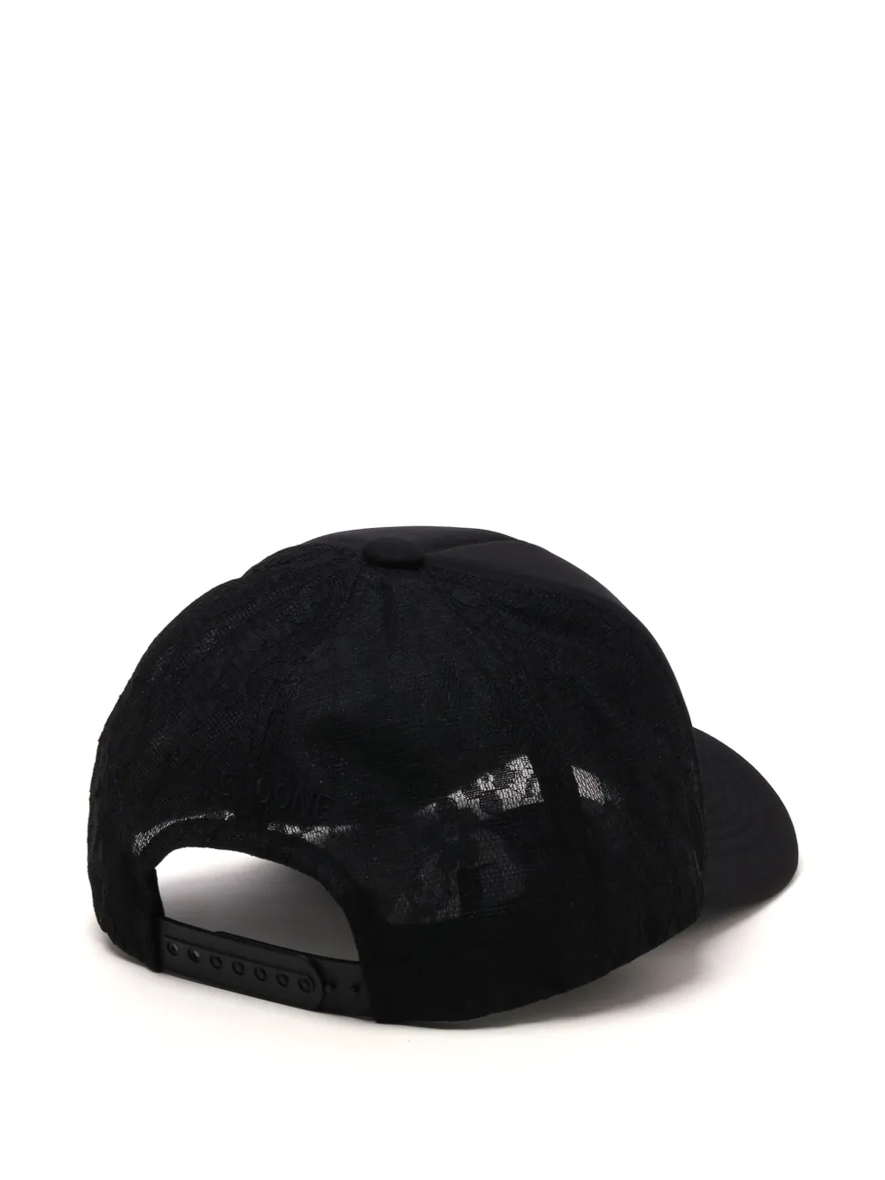 We11done stud-embellished cap - Zwart