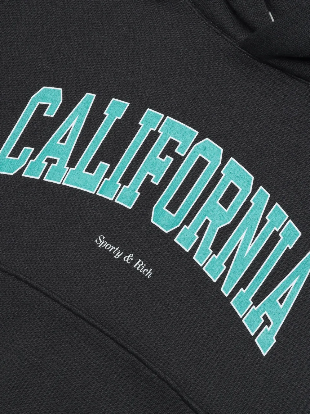 SPORTY & RICH KIDS California hoodie Zwart