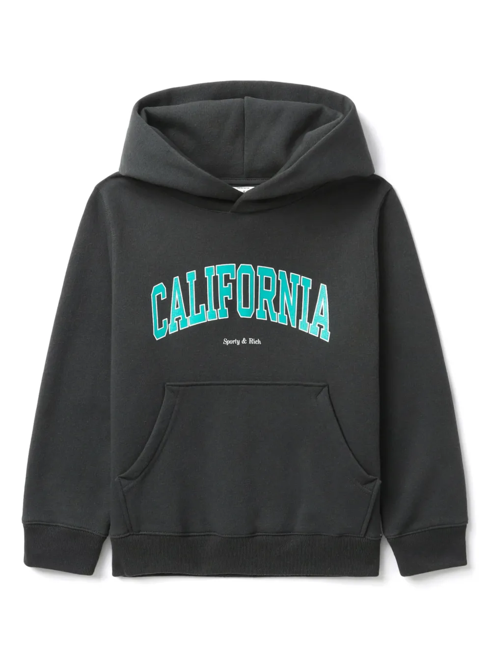 SPORTY & RICH KIDS California hoodie Zwart
