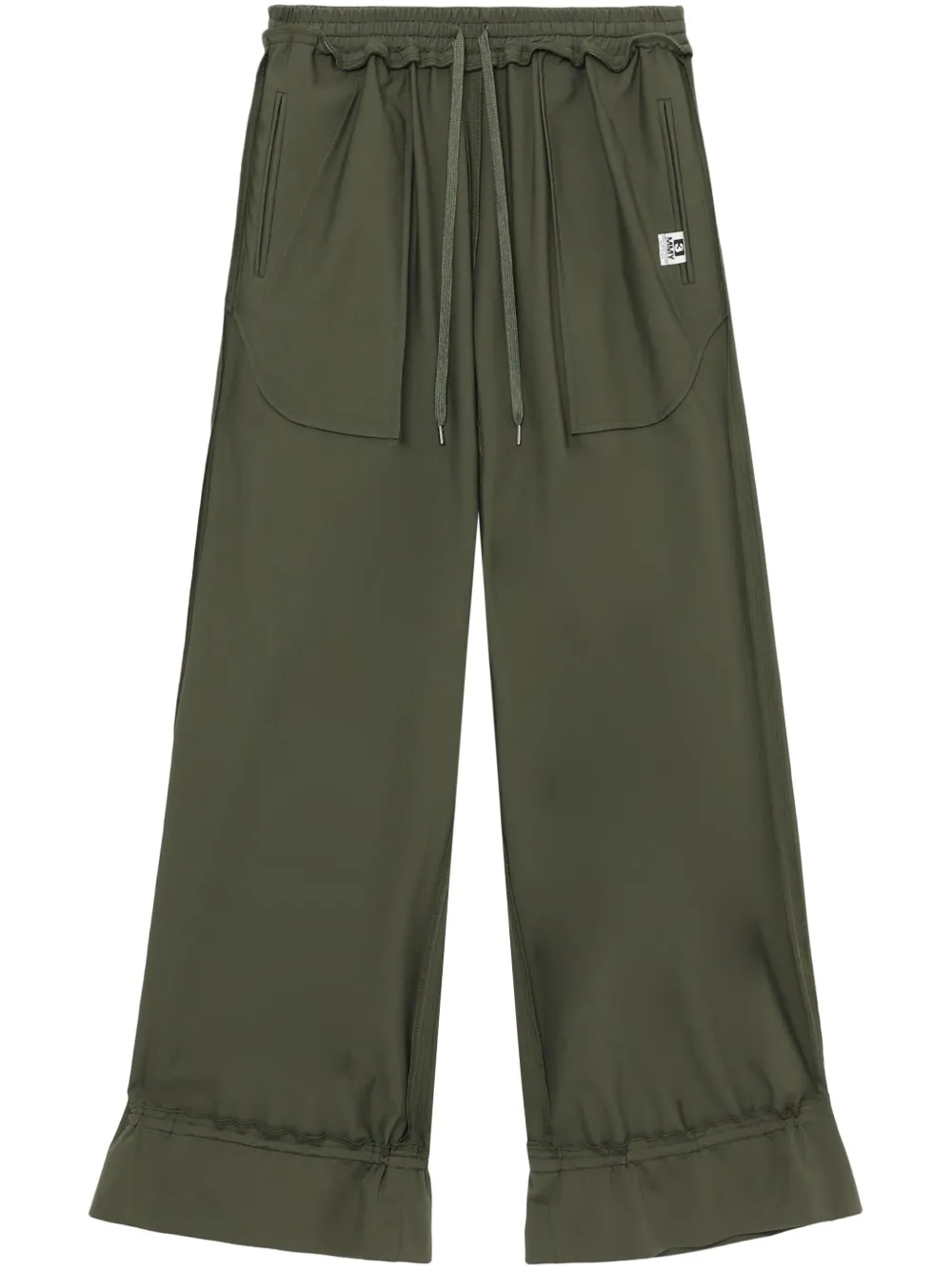 Maison MIHARA YASUHIRO Broek met print Groen