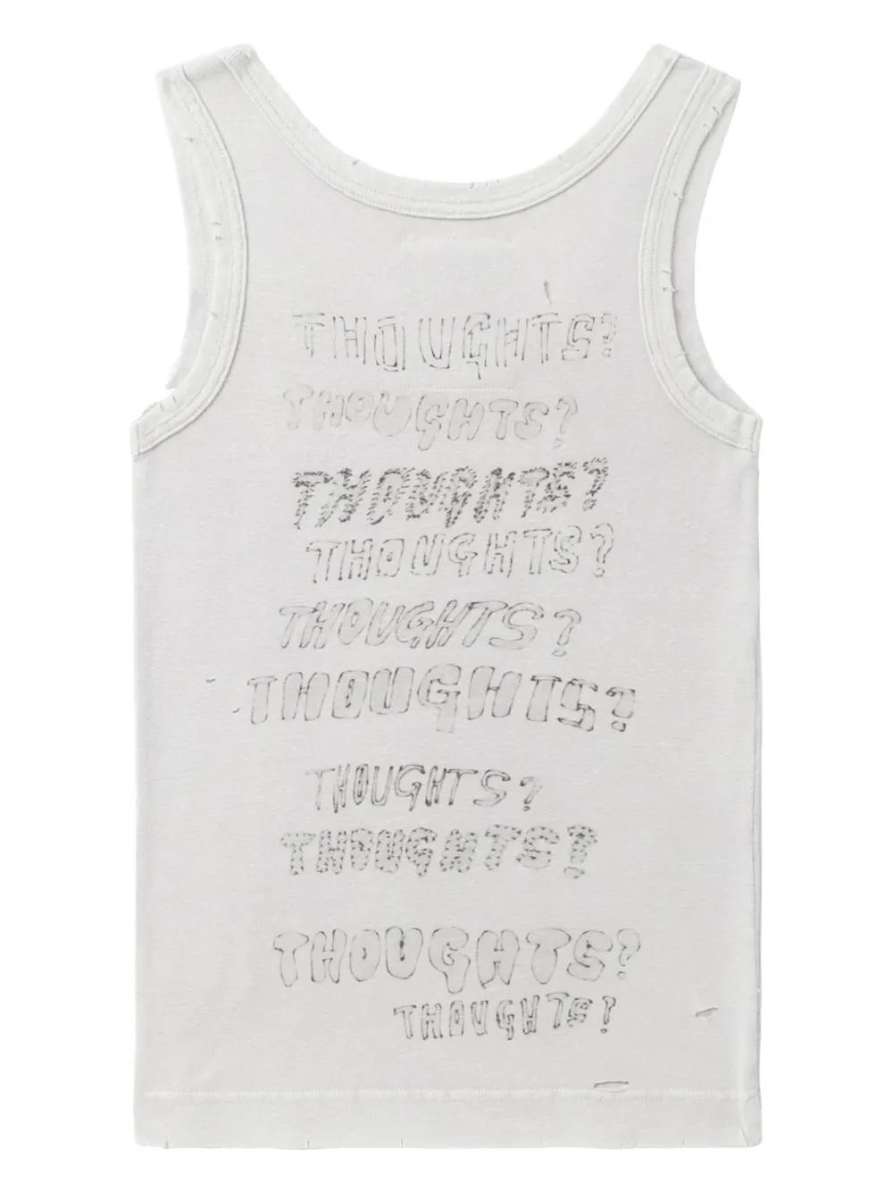 Maison MIHARA YASUHIRO cat-print Tank Top | Pink | FARFETCH