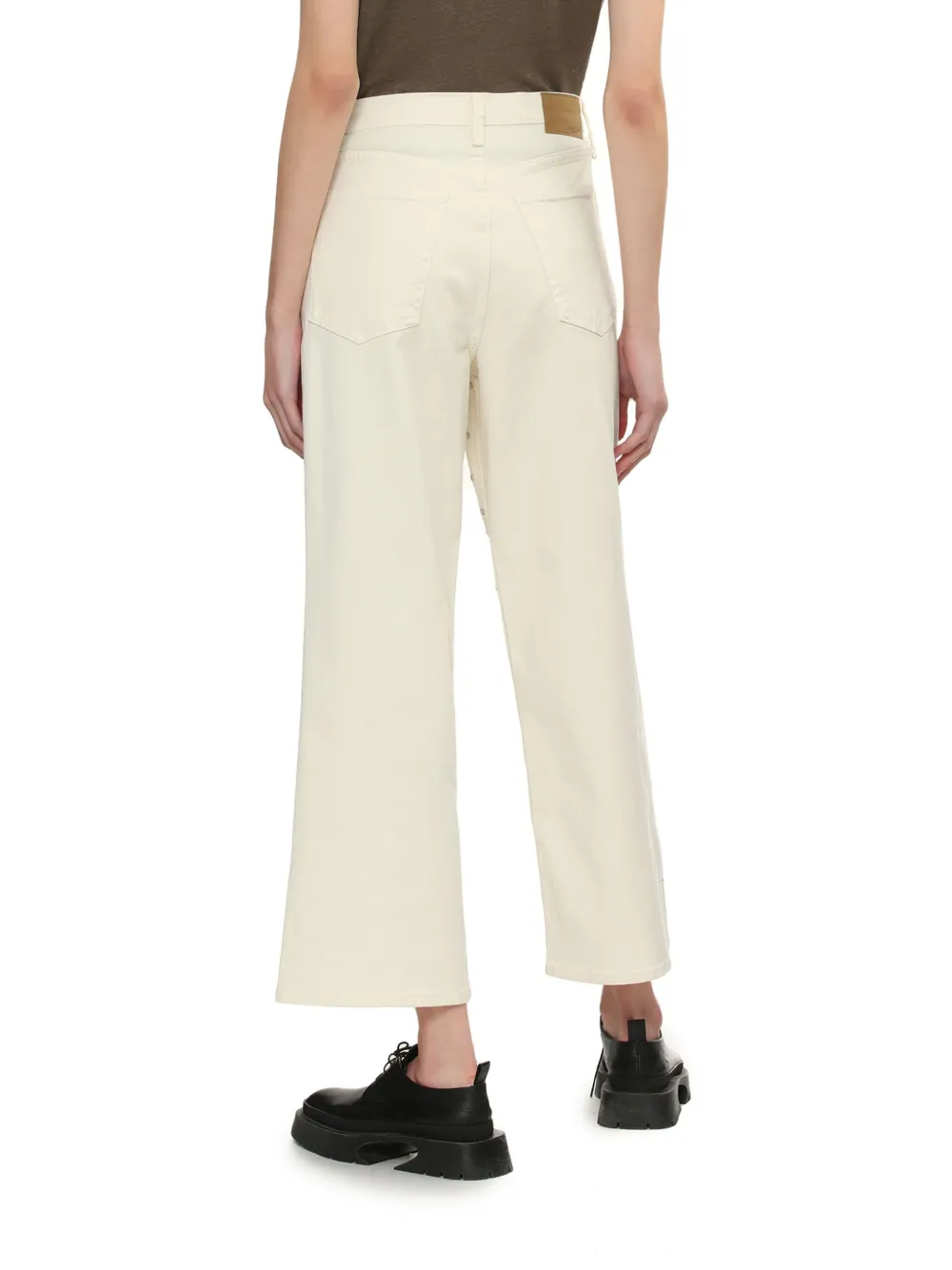 rag & bone Jeans met vlakken Beige