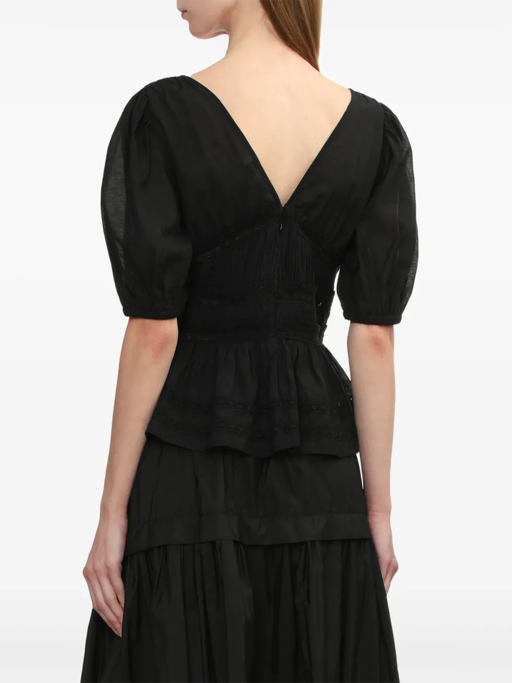 Sea Nomi blouse Zwart