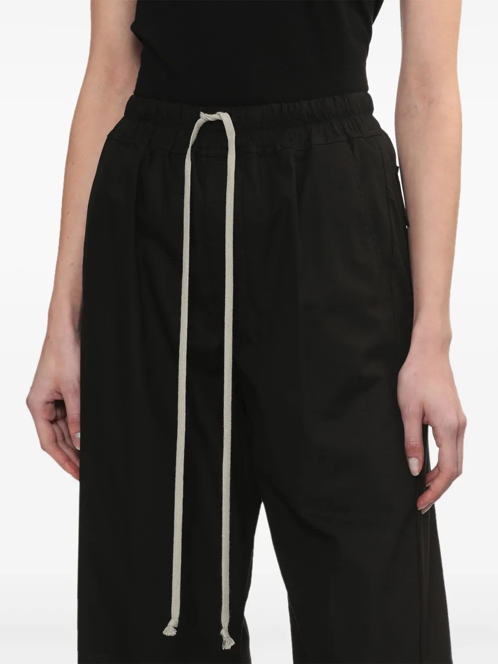 Rick Owens Straight broek Zwart