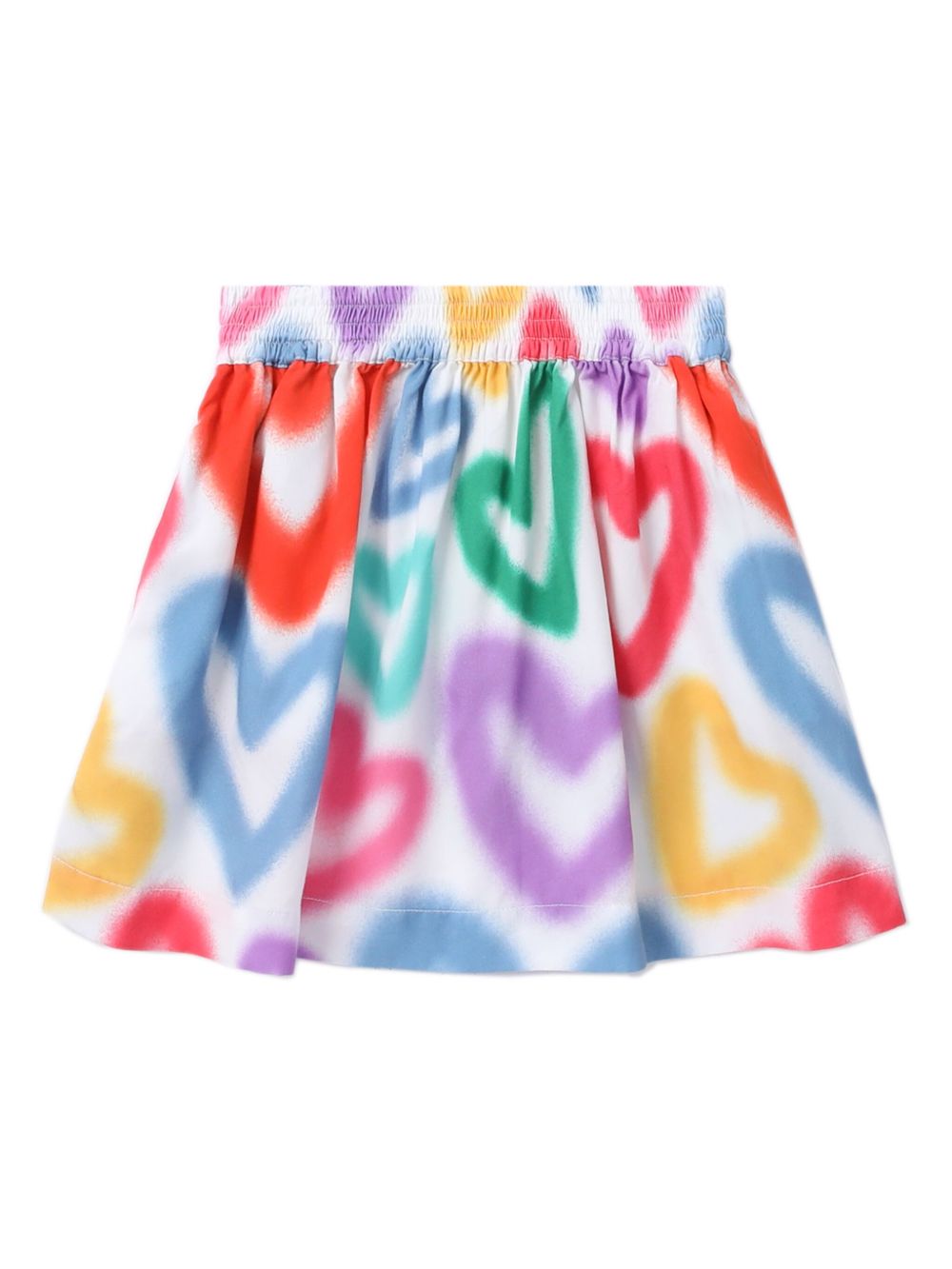 Stella McCartney Kids Heart skirt - White