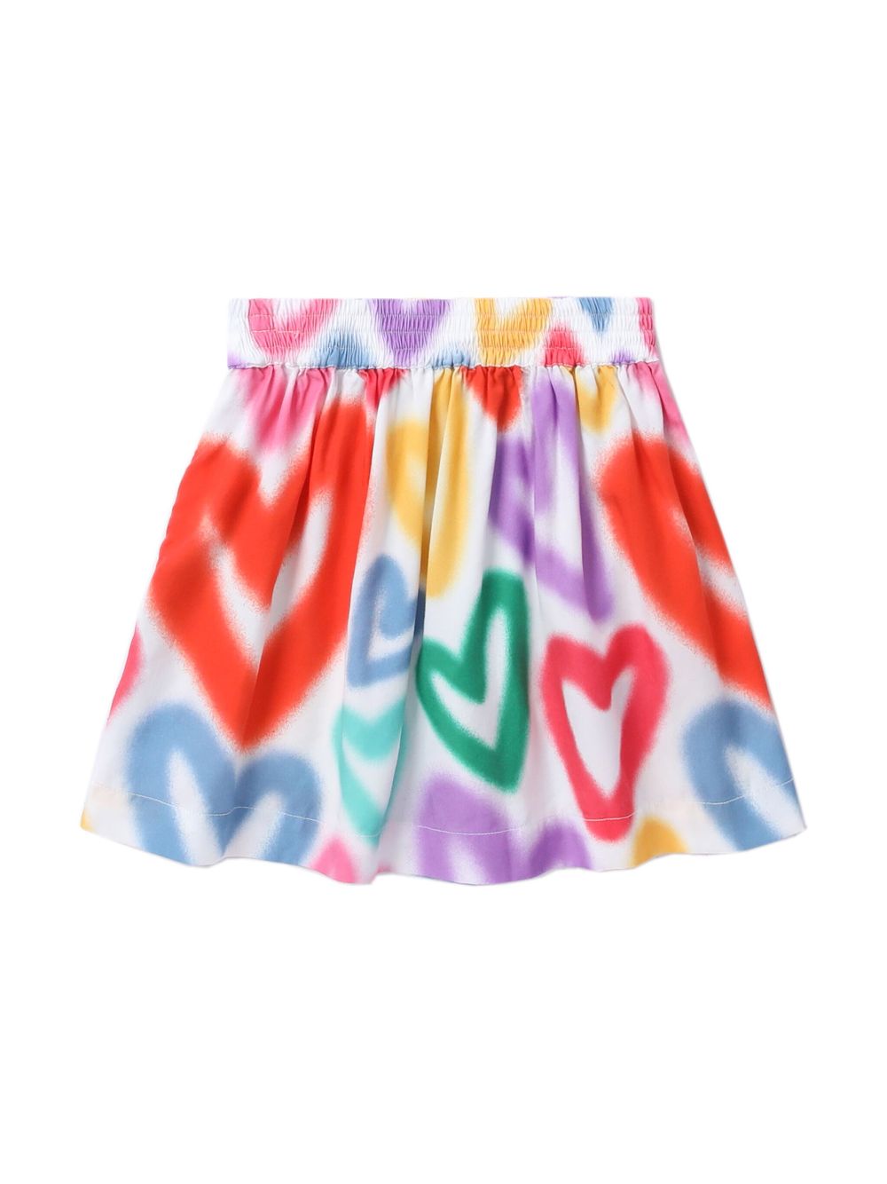 Stella McCartney Kids Heart skirt - Wit