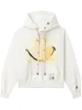 Maison MIHARA YASUHIRO Smiley hoodie - White
