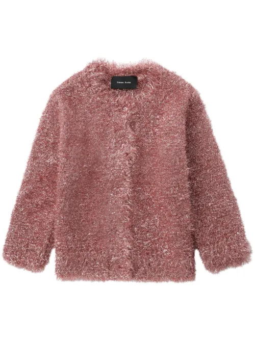 Cardigan en maille métallisée - Simone Rocha - Modalova