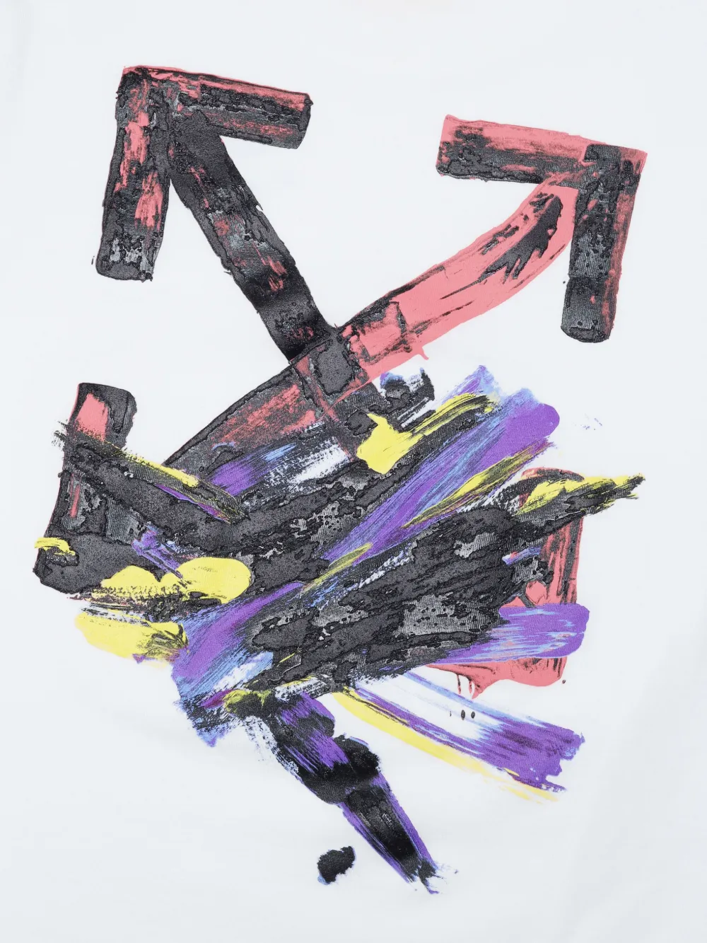 Off-White Kids T-shirt met Arrow-print Wit