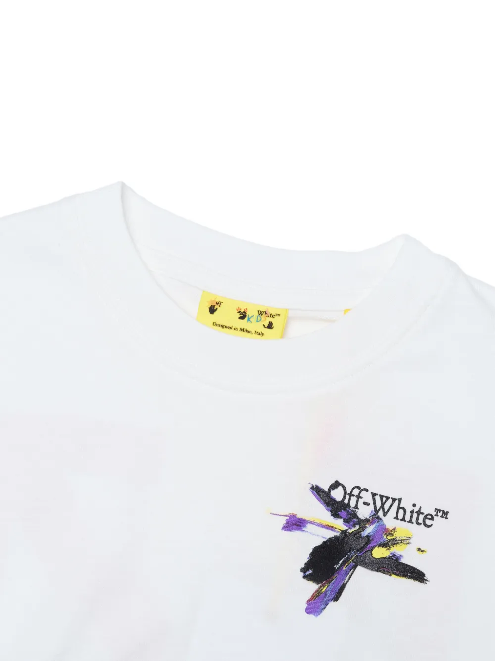 Off-White Kids T-shirt met Arrow-print Wit