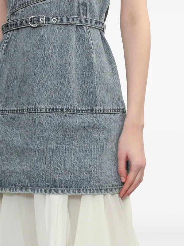 Phillip Lim ライトブルー ジーンズスカート サイズ0 3.1 Phillip Lim デニムスカート | ブルー | FARFETCH JP