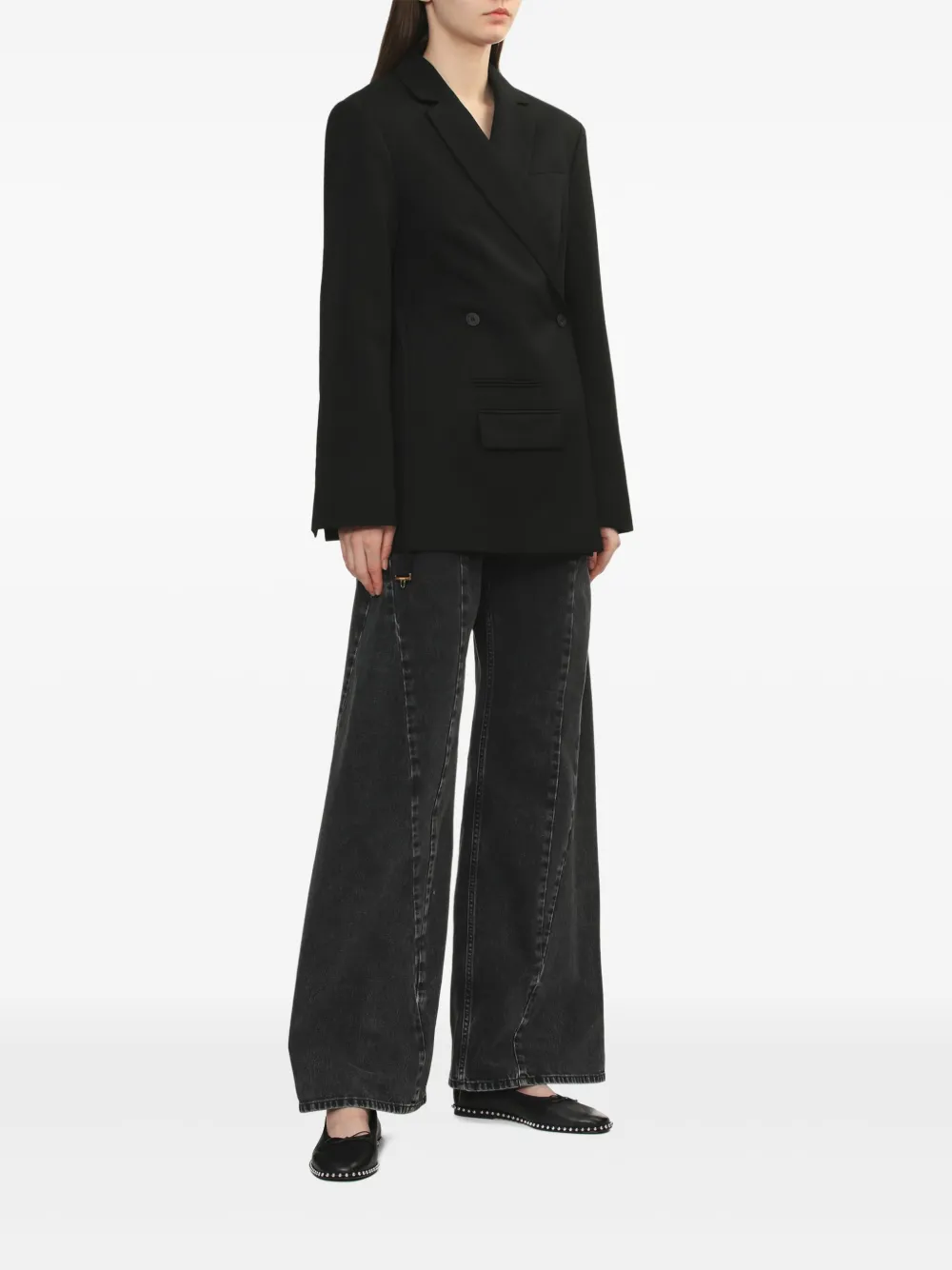 Jacquemus La Veste Tibau blazer - Zwart