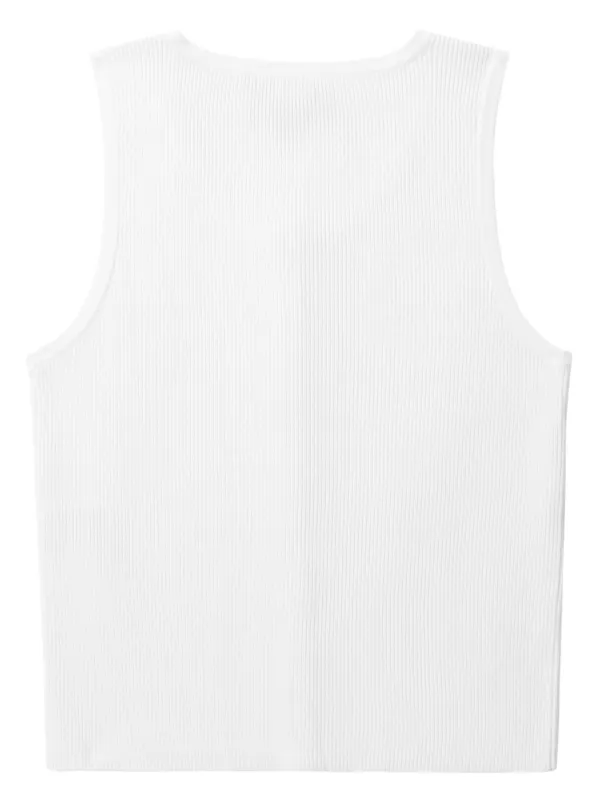 A.P.C. ボタン タンクトップ | ホワイト | FARFETCH JP