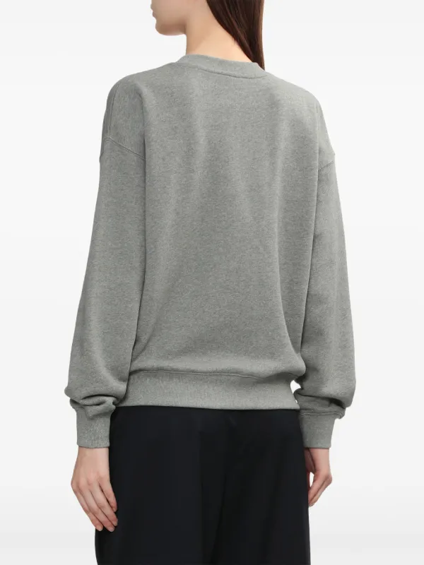 Maison Kitsuné Bold Fox Head パッチ スウェットシャツ | グレー