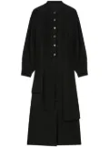 Enföld long sleeve dress - Black