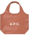 A.P.C. medium Ninon tote bag - Brown