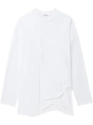 ENFÖLD シルケット 天竺 Raffle ヘム T-SHIRT 38 ENFÖLD シルケット 天竺 Raffle ヘム T-SHIRT 38