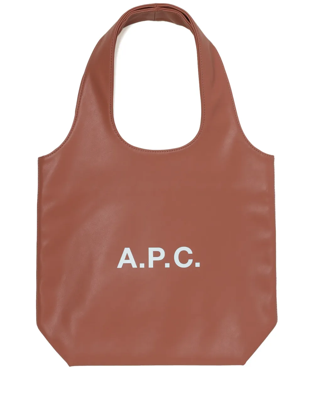 A.P.C. Ninon kleine shopper Bruin