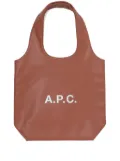 A.P.C. small Ninon tote bag - Brown