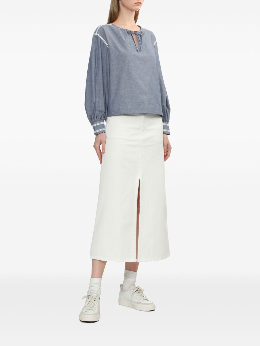 A.P.C. Joy blouse - Blauw