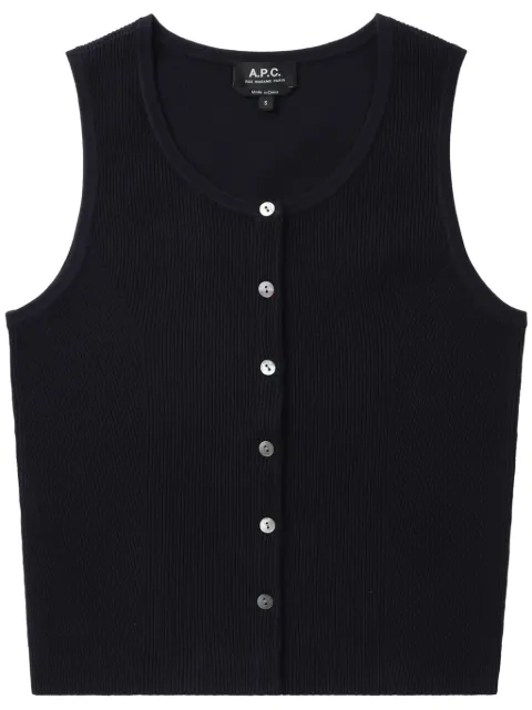 A.P.C. knitted vest