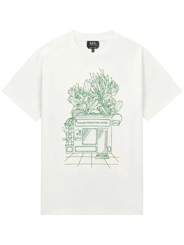 A.P.C. Magasin Tシャツ | ホワイト | FARFETCH JP