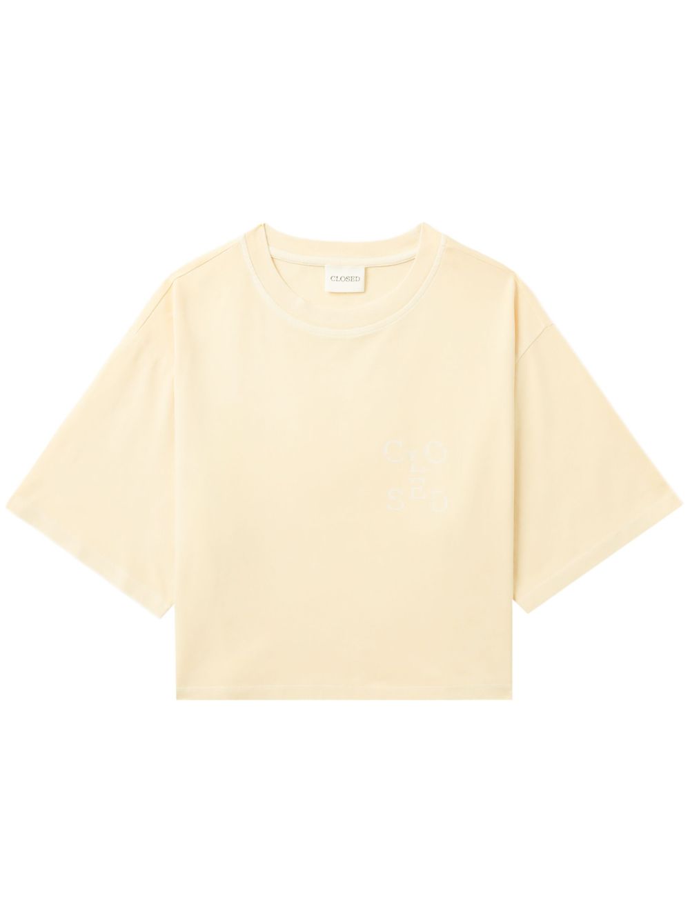 Closed Katoenen T-shirt Beige