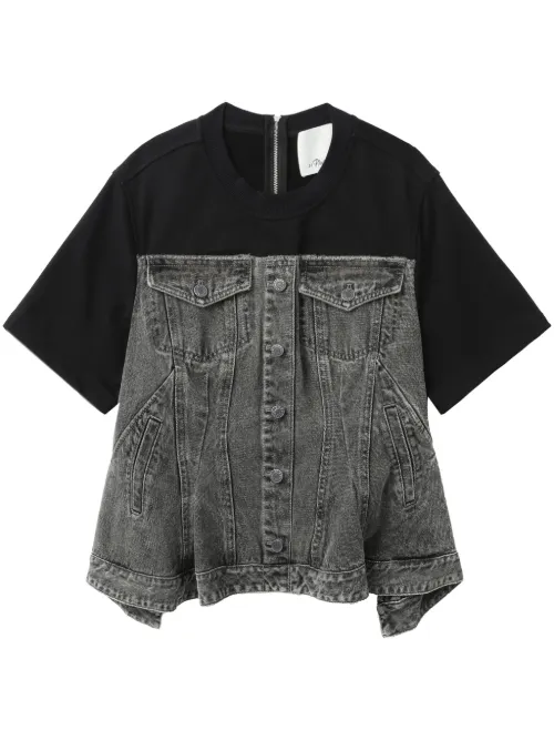 Haut Flounce en jean - 3.1 Phillip Lim - Modalova