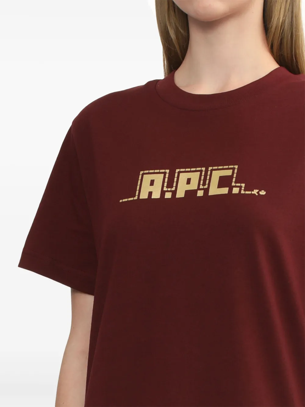 Apc Snake T-shirt In Red